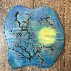 One Of A Kind Lightning in Wood By Artist DOA